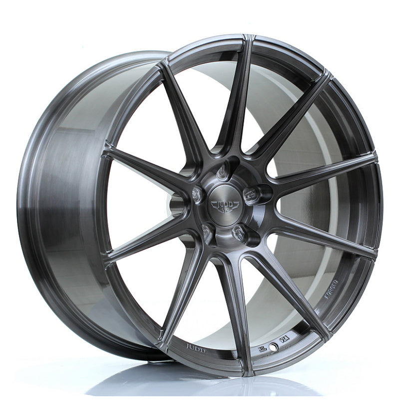 JUDD T311R Forged Alloy Wheel 20x10.5 ET20 TO 45 5x108 Hand Brushed Titanium 72.6mm CB