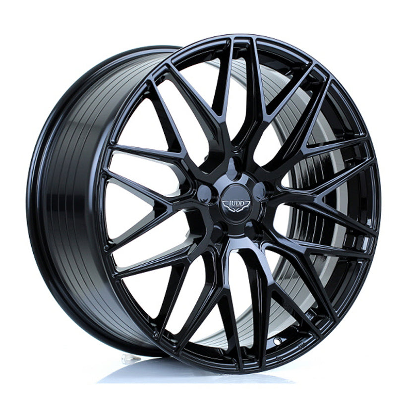 JUDD Model One Alloy Wheel 23x10.5 ET25 TO 50 5x112 Gloss Black 72.6mm CB