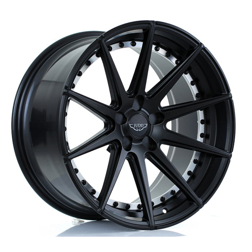 JUDD T311 Alloy Wheel 20x10.5 ET20 TO 45 5x105 Satin Black Polished Undercut 71.6mm CB