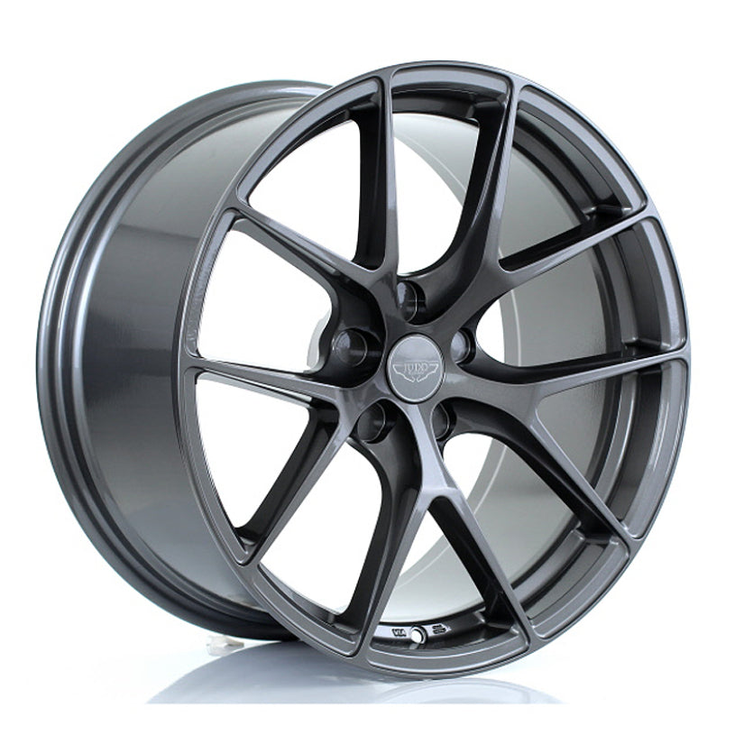 JUDD T325 Alloy Wheel 19x9.5 ET20 TO 42 5x108 Gloss Gunmetal 72.6mm CB