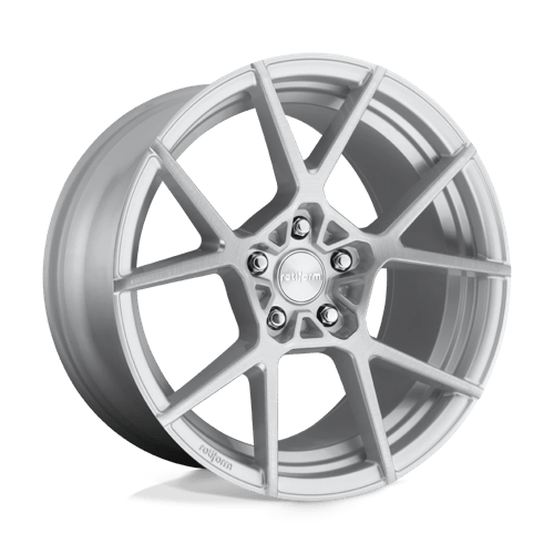 Rotiform R138 KPS Alloy Wheel 18x8.5 ET45 5x112 Gloss Silver Brushed 66.56mm CB
