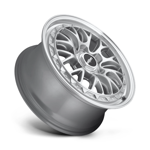 Rotiform R155 LSR Alloy Wheel 19x10 ET35 5x112 Gloss Silver Machined 66.56mm CB