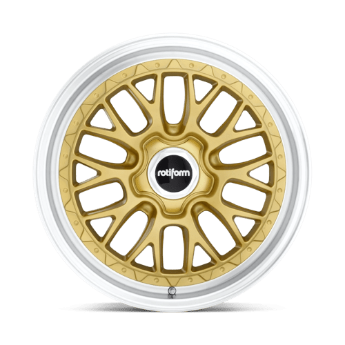 Rotiform R156 LSR Alloy Wheel 19x8.5 ET45 5x112 Matt Gold Machined 66.56mm CB