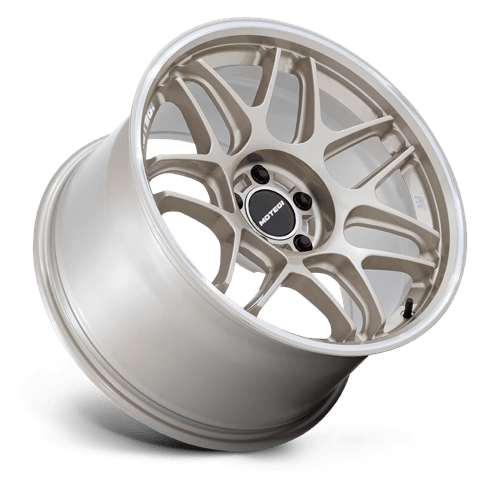 Motegi MR158 TSUBAKI Alloy Wheel 18x8.5 ET35 5x114 Motorsport Gold W Machined Lip 72.56mm CB