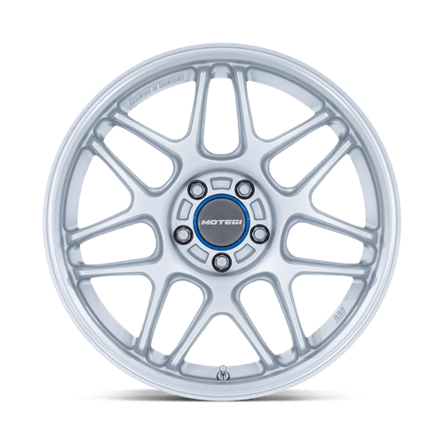 Motegi MR158 TSUBAKI Alloy Wheel 18x10.5 ET35 5x112 Hyper Silver With Machined Lip 66.56mm CB