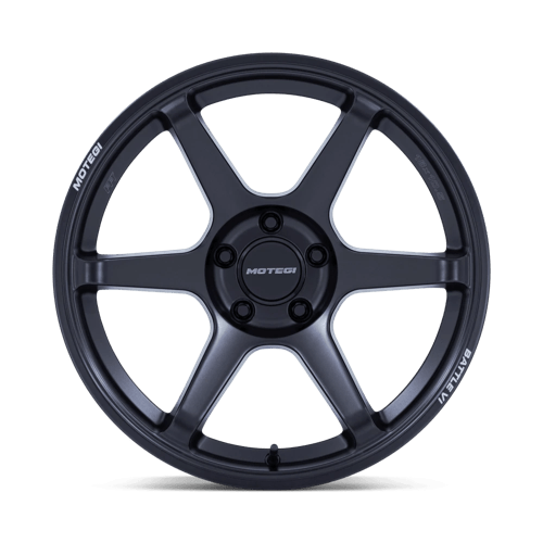 Motegi MR160 BATTLE VI Alloy Wheel 19x8.5 ET30 5x100 Matt Blackbird Metallic 56.15mm CB