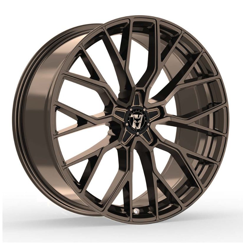 Wolfrace 71 Munich GTR Alloy Wheel 22x9.5 ET35 5x112 Racing Bronze 110mm CB
