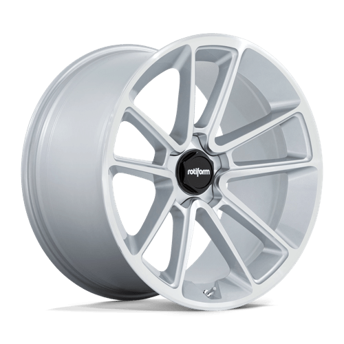 Rotiform R192 BTL Alloy Wheel 21x9.5 ET55 5x130 Gloss Silver With Machined Face 71.5mm CB