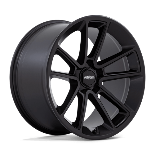 Rotiform R194 BTL Alloy Wheel 22x10 ET25 5x130 Matt Black With Black Cap 84.1mm CB