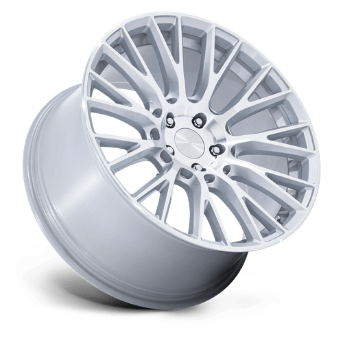 Rotiform RC201 LSE Alloy Wheel 19x8.5 ET25 5x112 Gloss Silver With Machined Face 66.56mm CB