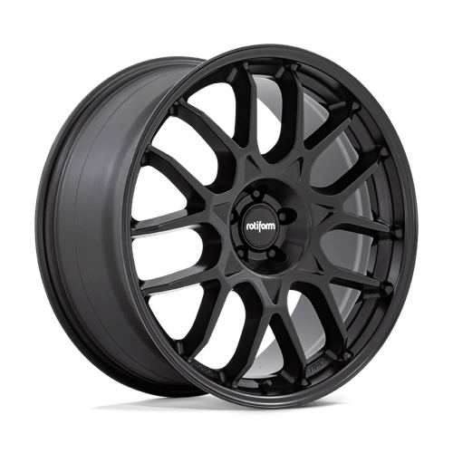 Rotiform R195 ZWS Alloy Wheel 21x9 ET27 5x120 Matt Black 72.56mm CB