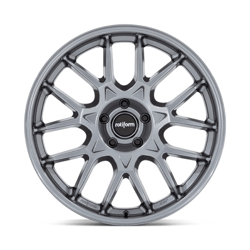 Rotiform R196 ZWS Alloy Wheel 22x12 ET30 5x112 Gloss Anthracite 66.56mm CB