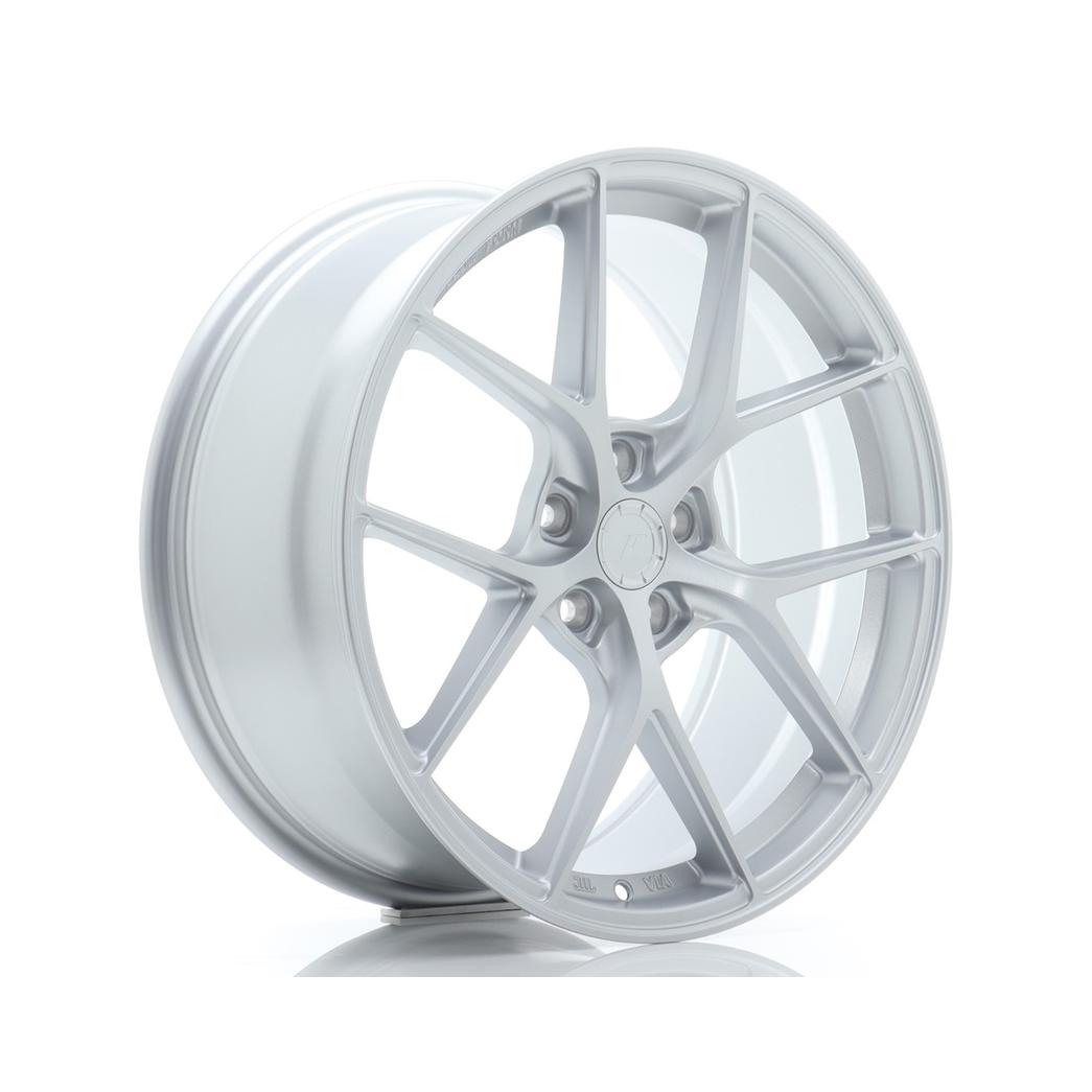 Japan Racing SL-01 Alloy Wheel 19x8.5 ET45 5x112 Silver 66.6mm CB