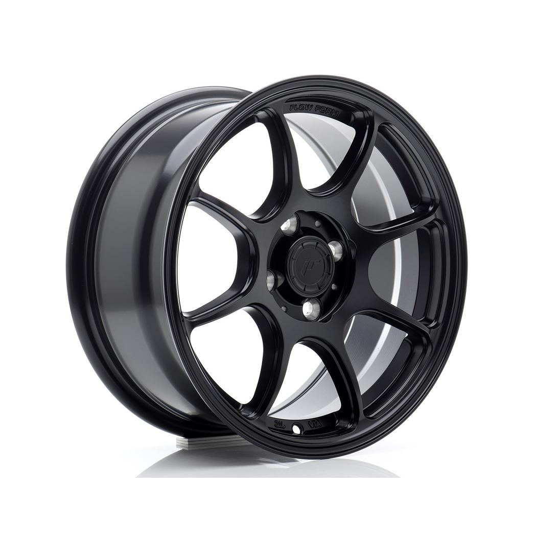 Japan Racing SL-04 Alloy Wheel 15x8 ET25 4x100 Black 67.1mm CB