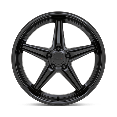TSW LAUNCH Alloy Wheel 19x8.5 ET35 5x120 Matt Black With Gloss Black Lip 76.1mm CB