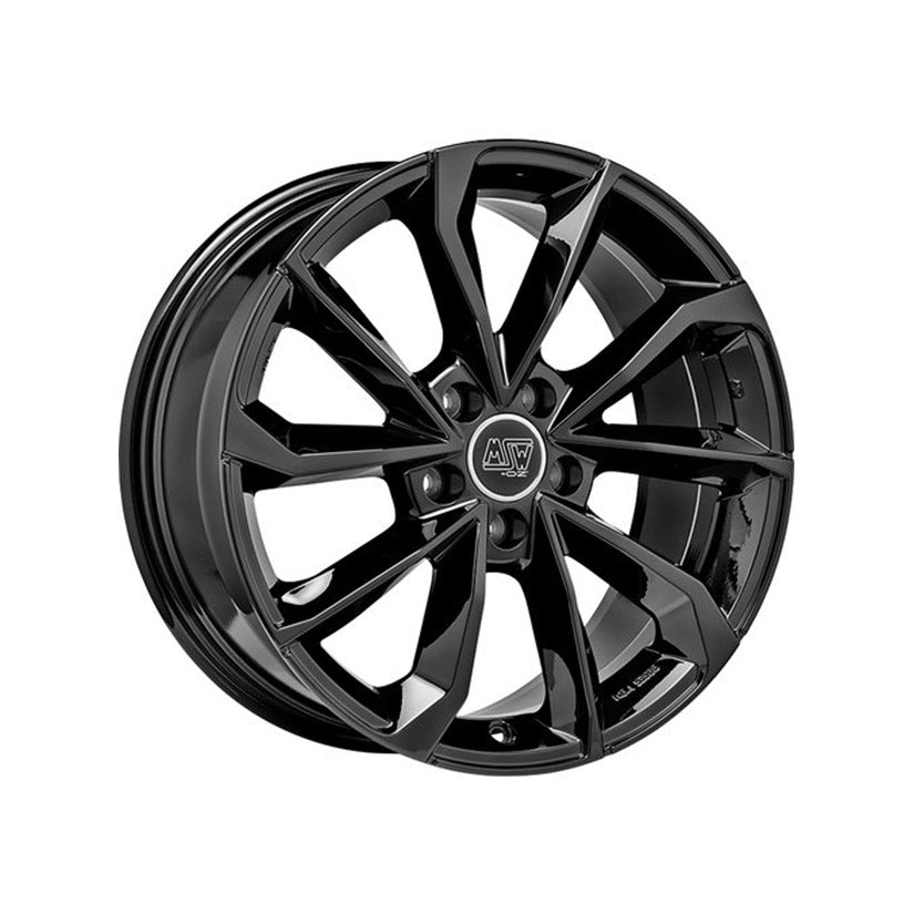 MSW Urban Cross 42 Alloy Wheel 19x8 ET49 5x112 Gloss Black 73mm CB