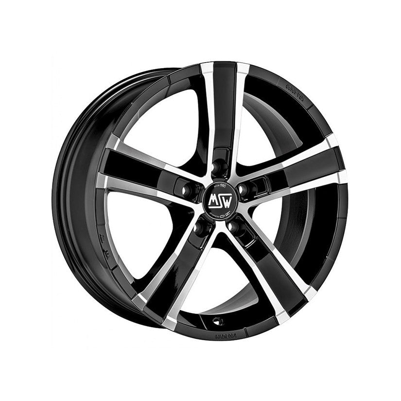 OZ X-Line Sahara 5 Alloy Wheel 18x8 ET40 5x127 Gloss Black Full Polished 71.6mm CB