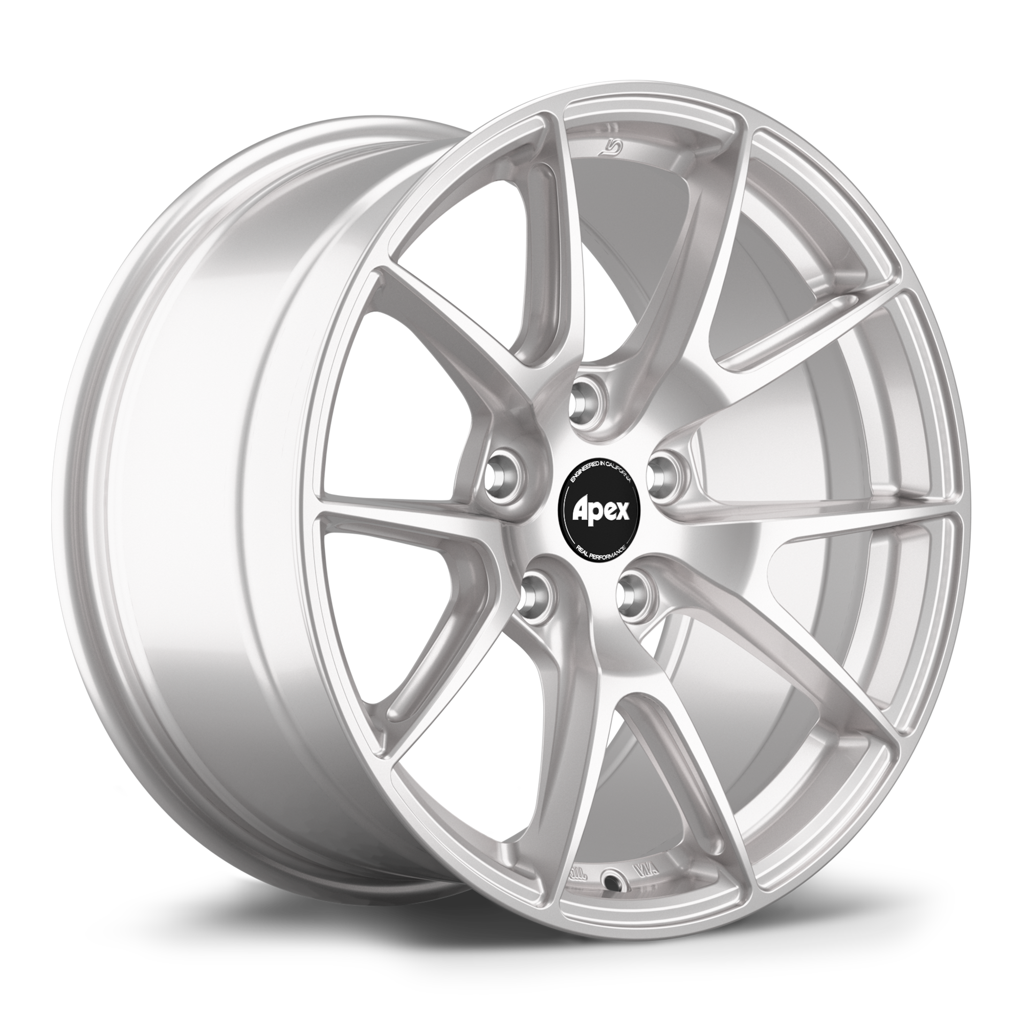 Apex VS-5 Alloy Wheel 17x9 ET30 5x120 Race Silver 72.56mm CB