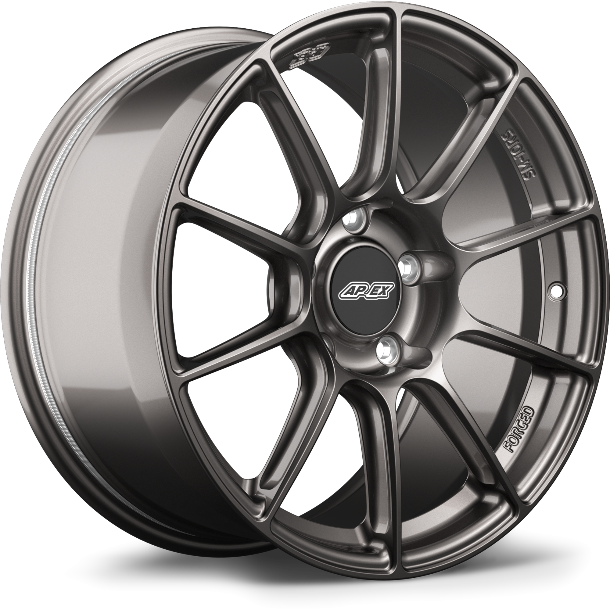 Apex SM-10RS Forged Alloy Wheel 18x9.5 ET41 5x112 Anthracite 57.1mm CB