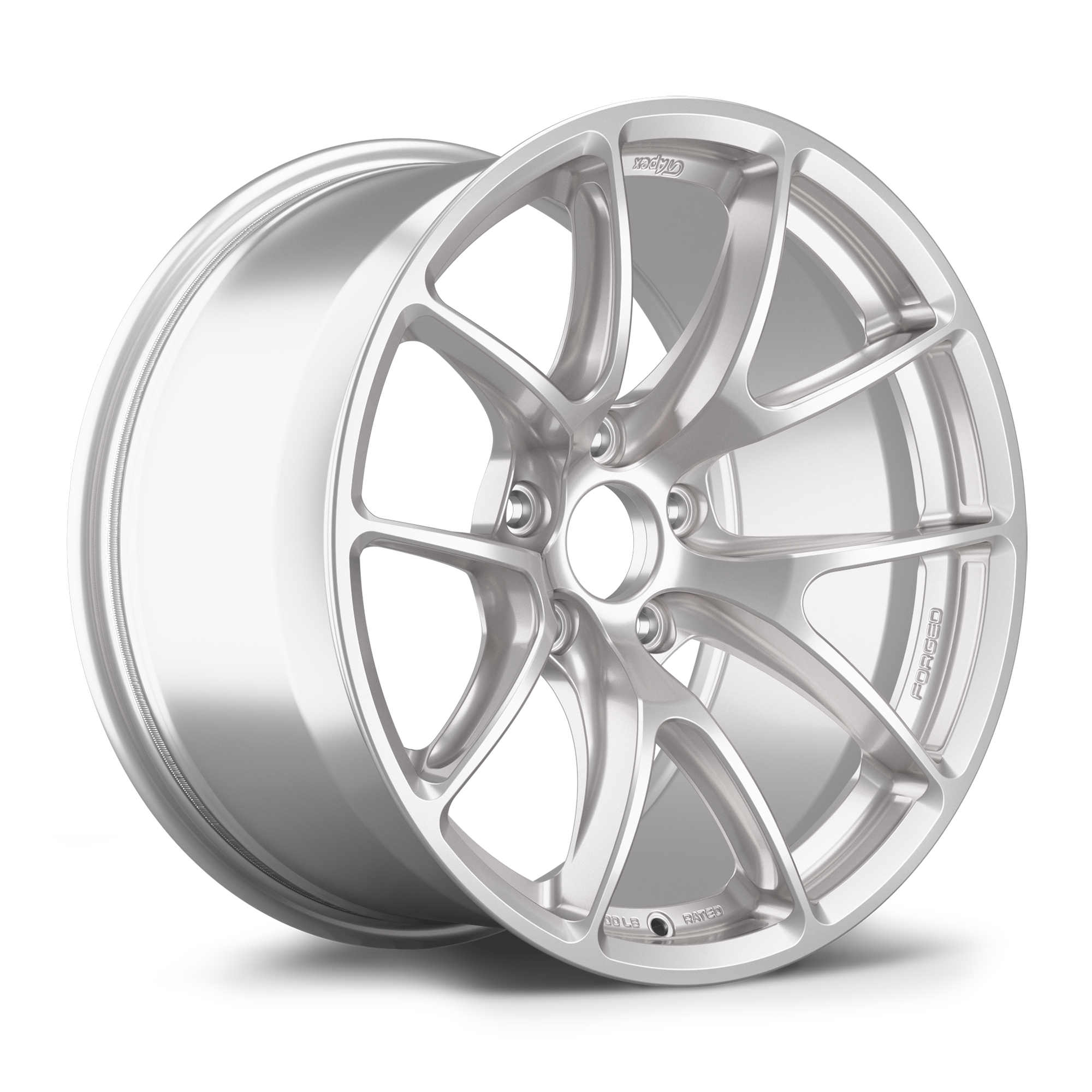 Apex VS-5RE Forged Alloy Wheel 18x10.5 ET44 5x130 Race Silver 71.6mm CB