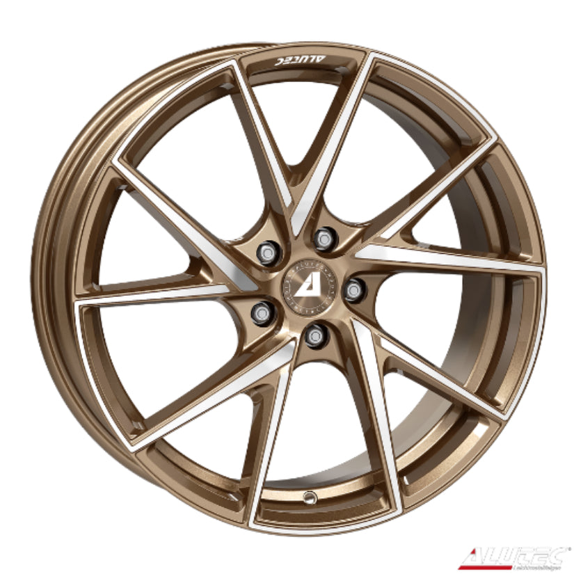 ALUTEC ADX.01 Alloy Wheel 18x7.5 ET46 5x100 Metallic Bronze Polished 57.1mm CB