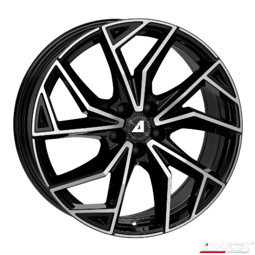 ALUTEC ADX.02 Alloy Wheel 20x9 ET50 5x108 Diamond Black Polished 63.4mm CB
