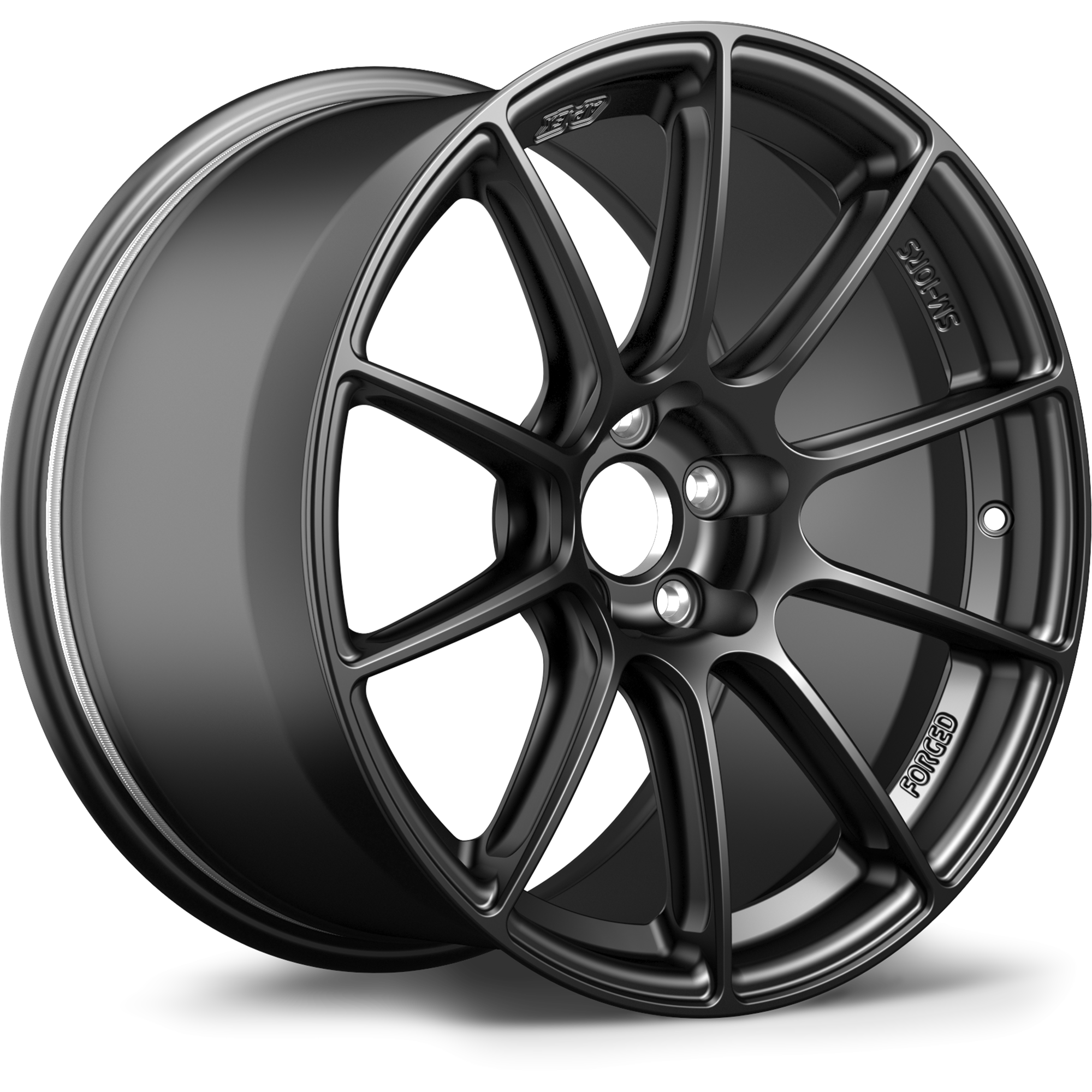 Apex SM-10RS Alloy Wheel 17x10 ET45 5x100 56.1mm CB Satin Black