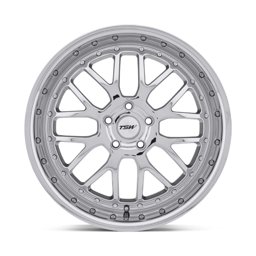 TSW VALENCIA Alloy Wheel 18x9.5 ET40 5x112 Chrome 72.1mm CB