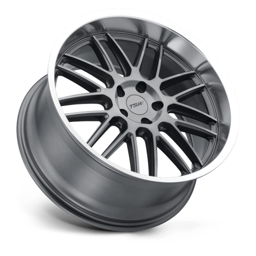 TSW AVALON Alloy Wheel 20x10 ET40 5x120 Gunmetal With Machined Lip 76.1mm CB