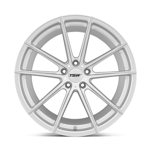 TSW BATHURST Alloy Wheel 20x8.5 ET20 5x112 Silver With Mirror Cut Face 72.1mm CB