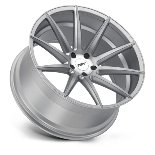 TSW CLYPSE Alloy Wheel 22x9 ET37 5x120 Titanium With Matt Brushed Face 76.1mm CB