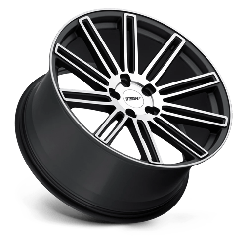 TSW CROWTHORNE Alloy Wheel 18x9.5 ET20 5x120 Matt Gunmetal With Matt Machined Face 76.1mm CB