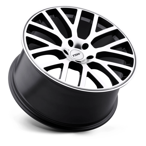 TSW DONINGTON Alloy Wheel 22x10.5 ET35 5x120 Gunmetal Mirror Cut Face 76.1mm CB