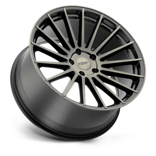 TSW LUCO Alloy Wheel 20x10 ET25 5x114 Matt Black With Machined Dark Face 76.1mm CB