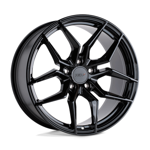 TSW SILVANO Alloy Wheel 17x8 ET32 5x112 Gloss Black 66.56mm CB