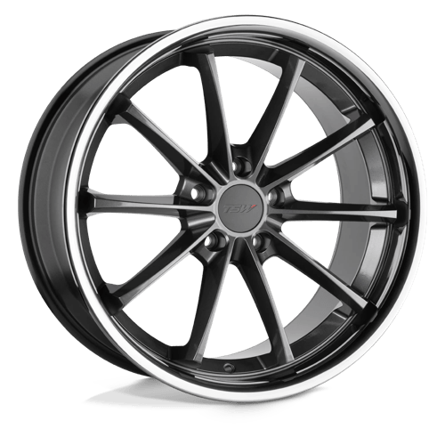 TSW SWEEP Alloy Wheel 18x9.5 ET40 5x114 Gloss Gunmetal With Ss Lip 76.1mm CB