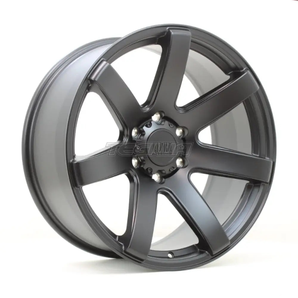 Alpha Offroad Gauntlet Alloy Wheel 20x9 ET30 6x114 Satin Black 66.1mm CB