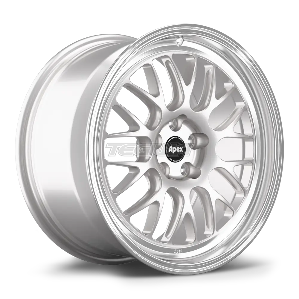 Apex ML-10RT Forged Alloy Wheel 19x10.5 ET25 5x120 Race Silver - Machined Lip 72.56mm CB