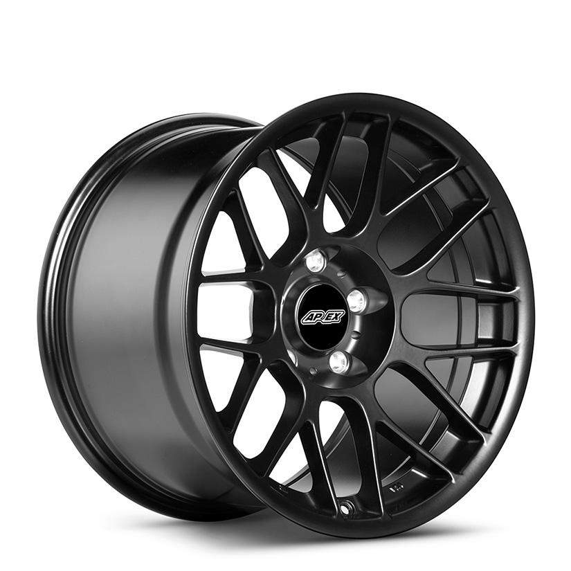 Apex ARC-8 Alloy Wheel 18x8.5 ET45 5x120mm Satin Black 72.56mm CB - CLEARANCE