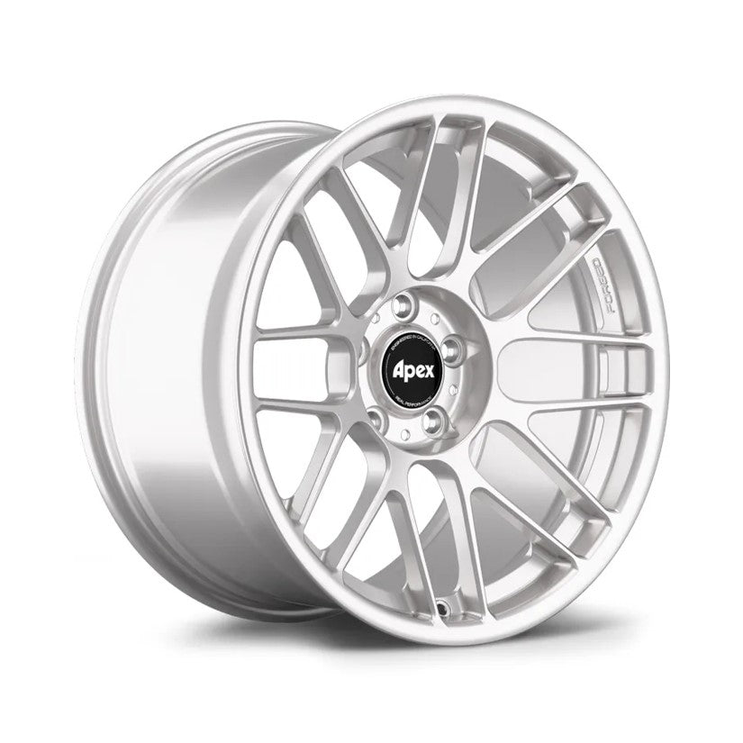 Apex ARC-8RT Alloy Wheel 18x9.0 ET30 5x120mm Race Silver 72.56mm CB