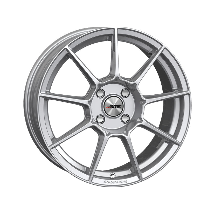 AUTEC ClubRacing Alloy Wheel 17x7.5 ET20 4x108 Hyper Silver 65.1mm CB