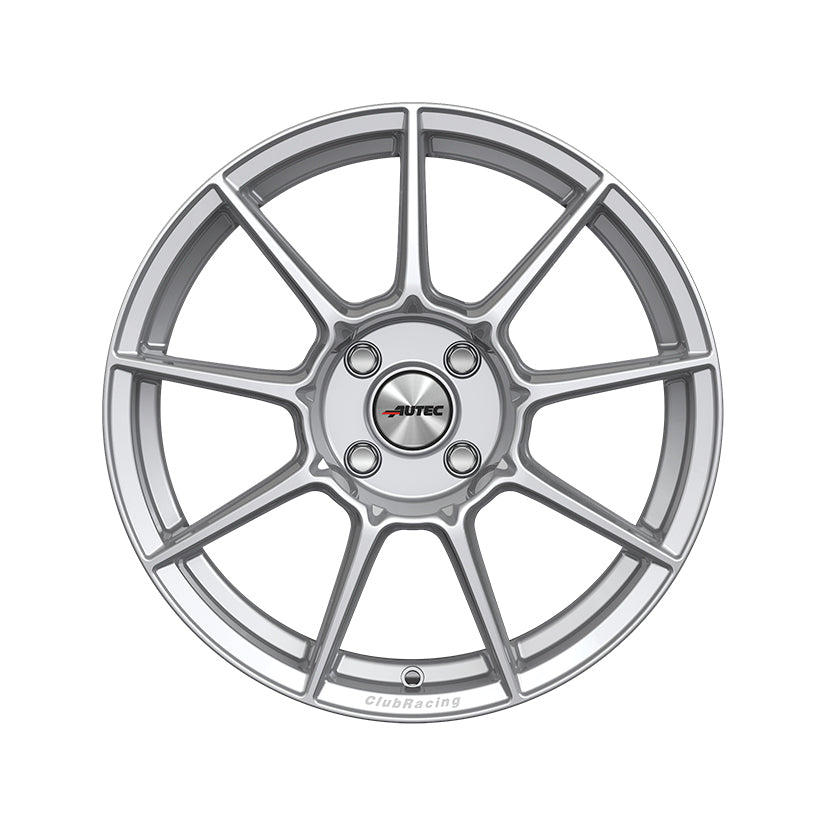 AUTEC ClubRacing Alloy Wheel 17x7.5 ET20 4x108 Hyper Silver 65.1mm CB