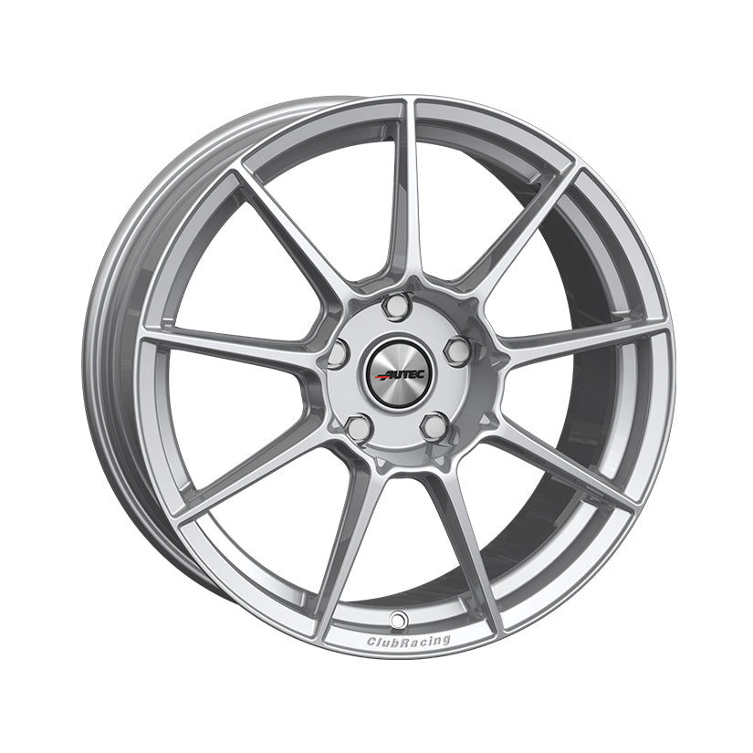 AUTEC ClubRacing Alloy Wheel 17x7.5 ET43 5x120 Hyper Silver 72.6mm CB