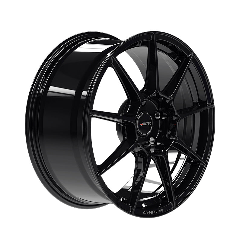 AUTEC ClubRacing Alloy Wheel 18x9.5 ET52 5x108 Black 70mm CB