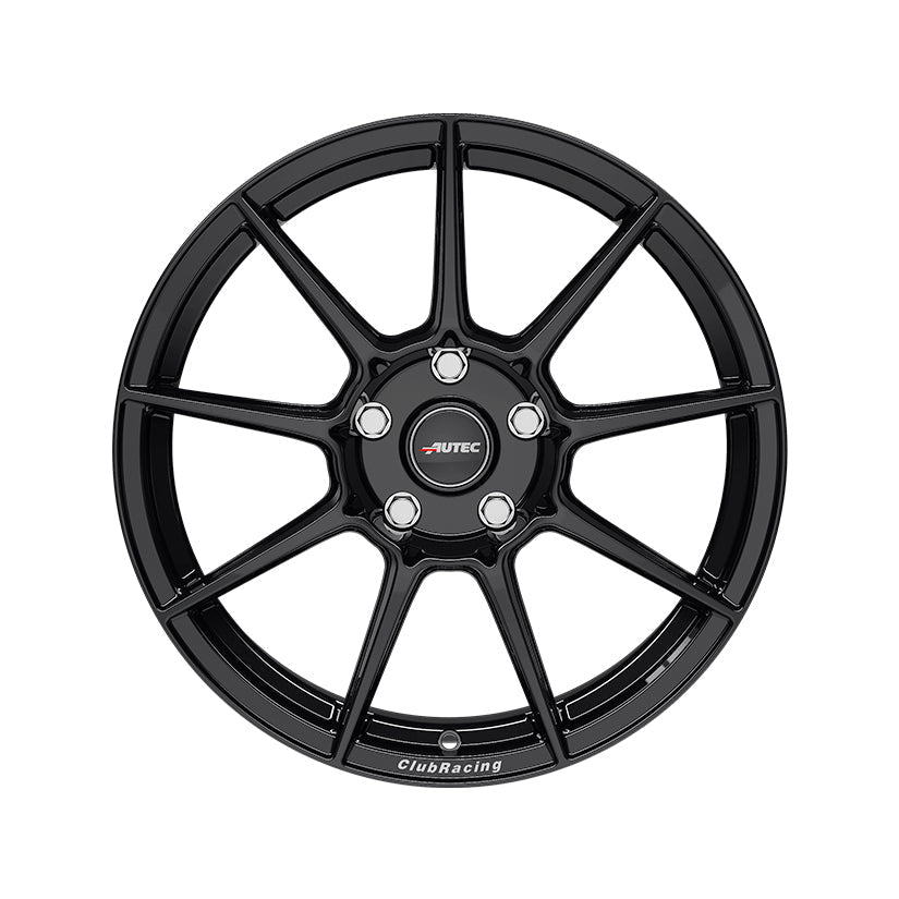 AUTEC ClubRacing Alloy Wheel 17x9 ET40 5x100 Black 70mm CB