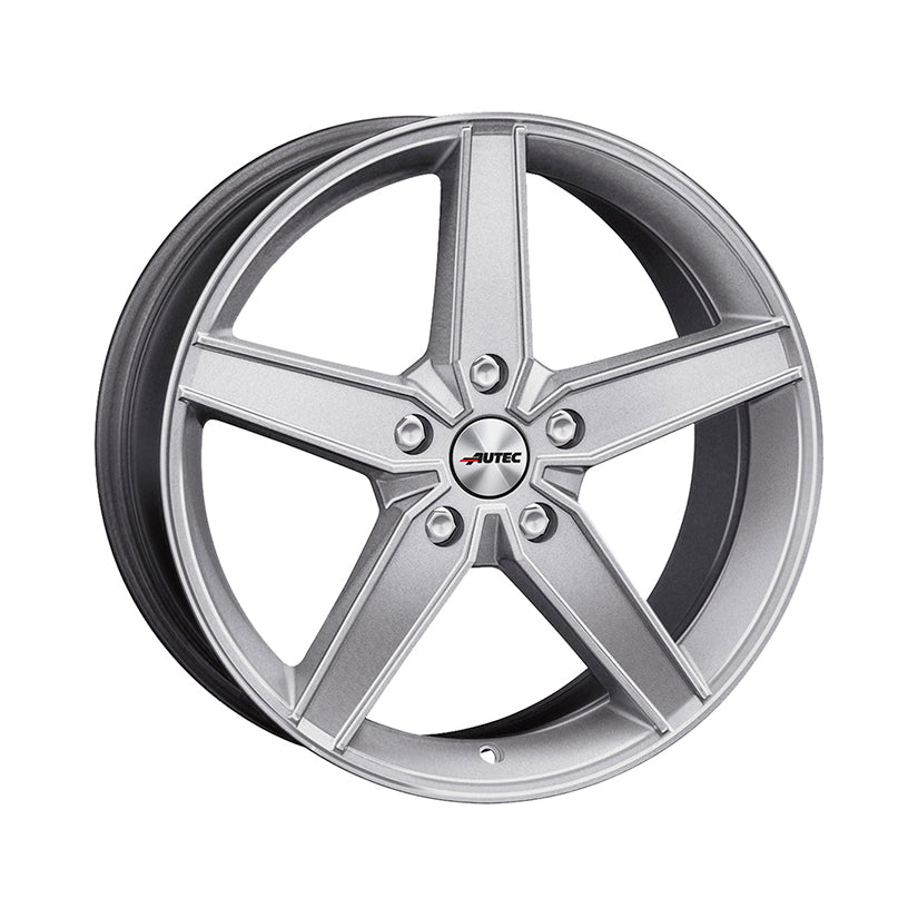 AUTEC Delano Alloy Wheel 18x8 ET35 5x112 Hyper Silver 70mm CB