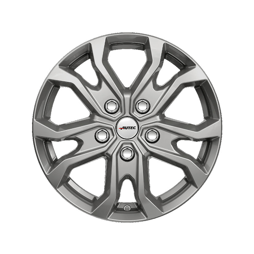 AUTEC Kiso Alloy Wheel 17x7 ET46 5x108 Titanium Silver 65.1mm CB