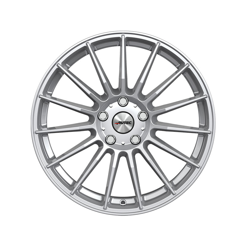 AUTEC Lamera Alloy Wheel 19x8 ET45 5x108 Hyper Silver 70mm CB