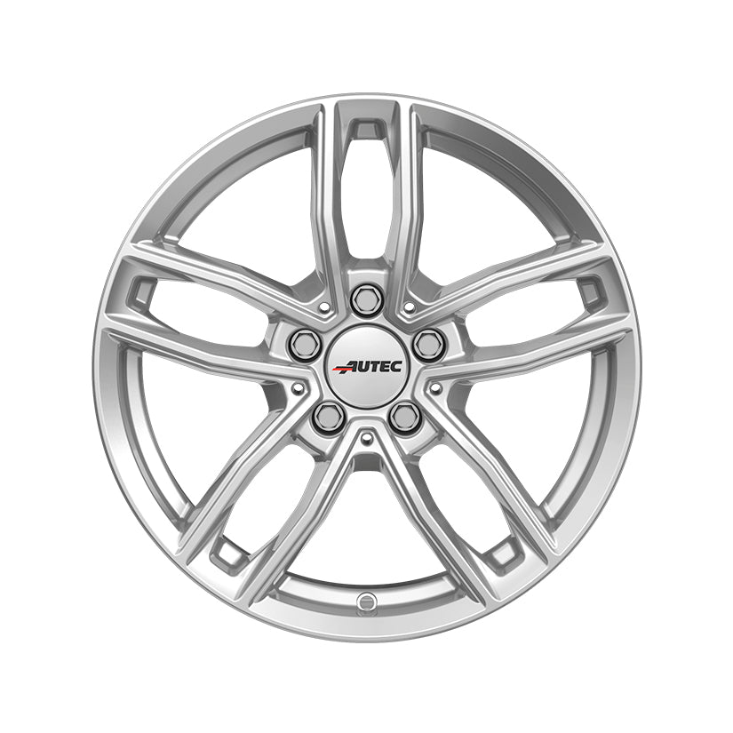 AUTEC Mercador Alloy Wheel 18x7.5 ET49 5x112 Brilliant Silver 66.5mm CB