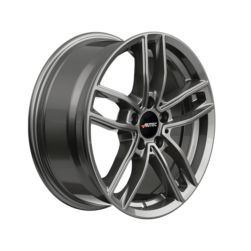 AUTEC Mercador Alloy Wheel 18x8 ET32.5 5x112 Titanium Silver 66.5mm CB